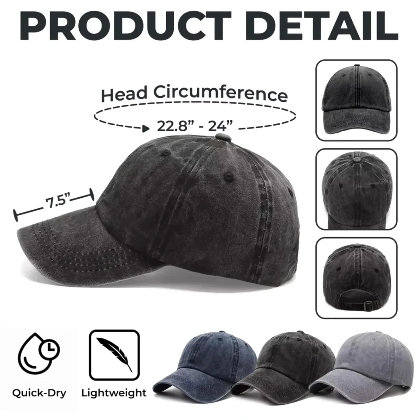 Custom Cap - Personalized Birthday Gifts For Husband, Son, Grandson, Brother, Grandpa, Dad, Yourself - I Fix Stuff Know Things