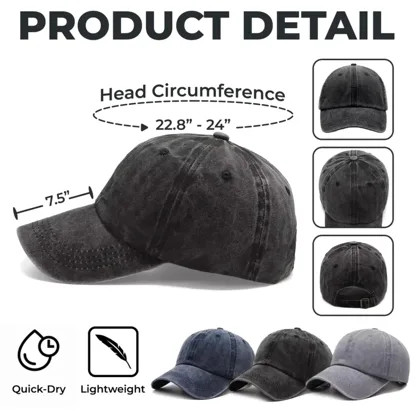 Custom Cap - Personalized Birthday Gifts For Husband, Son, Grandson, Brother, Grandpa, Dad, Yourself - I Fix Stuff Know Things