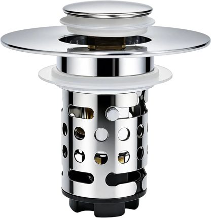 🔥 Upgraded 3-in-1 Drain Strainer That Stops Sink Clogs